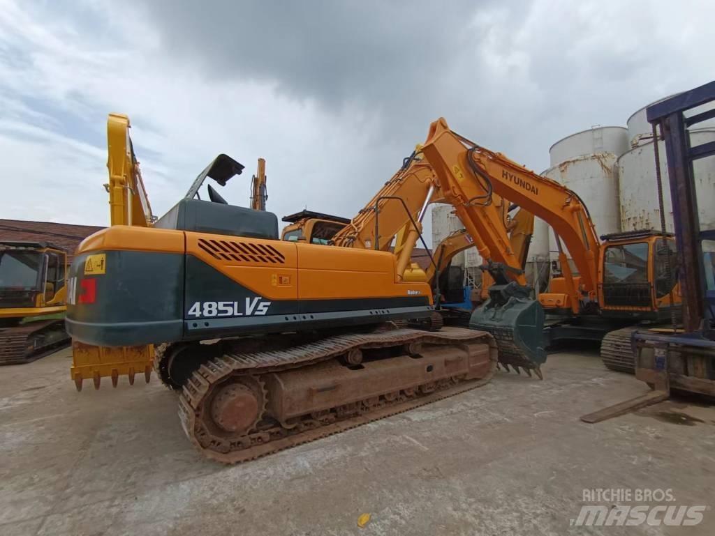Hyundai R485LVS Kāpurķēžu ekskavatori