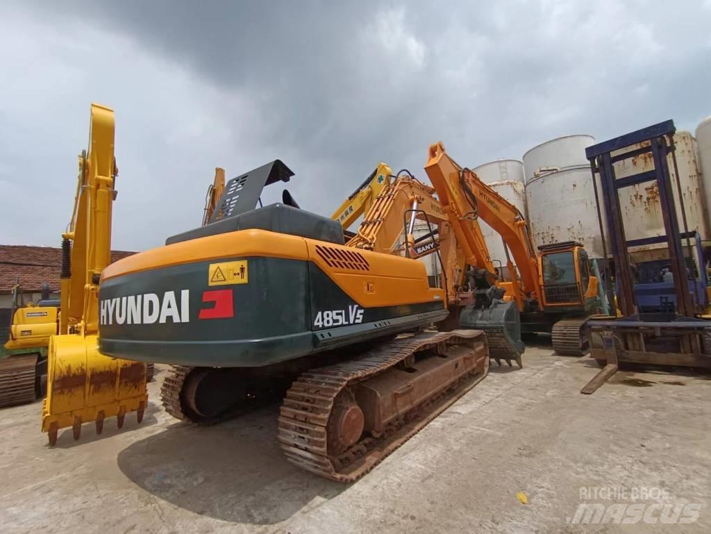 Hyundai R485LVS Kāpurķēžu ekskavatori
