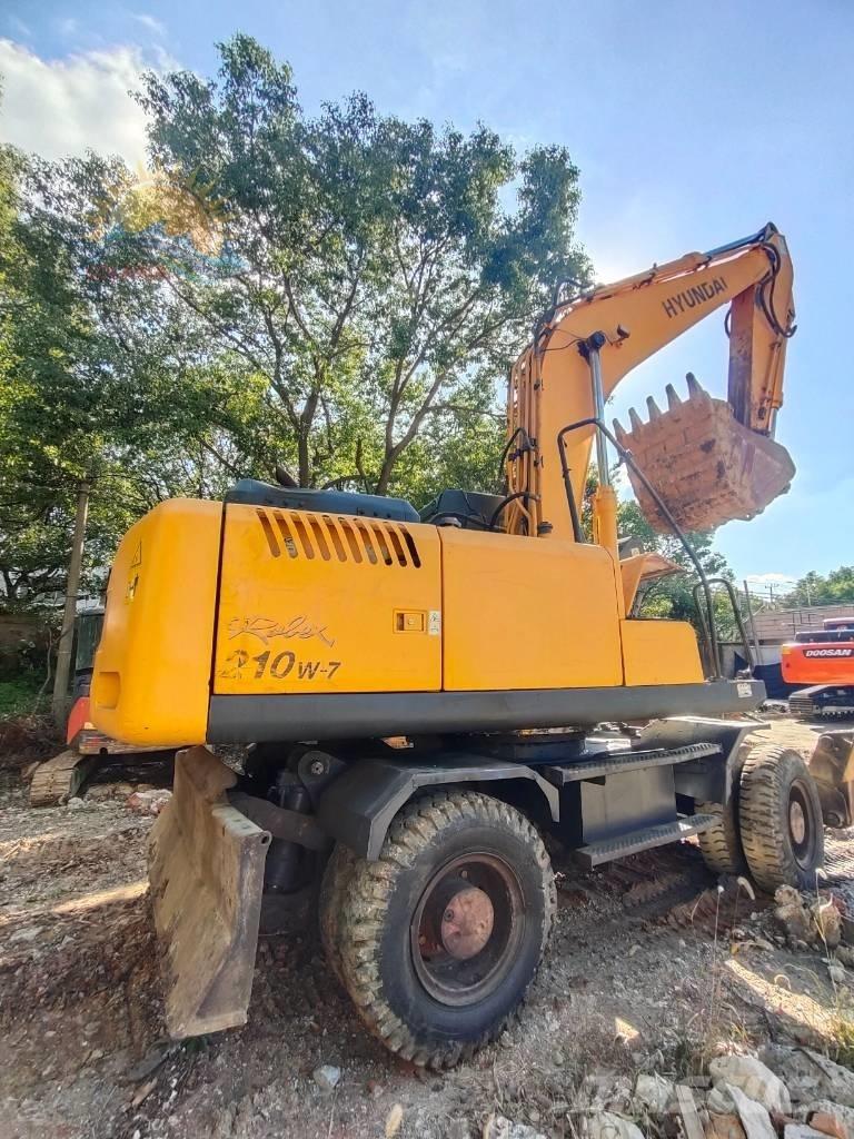 Hyundai Robex 210w-7 Kāpurķēžu ekskavatori