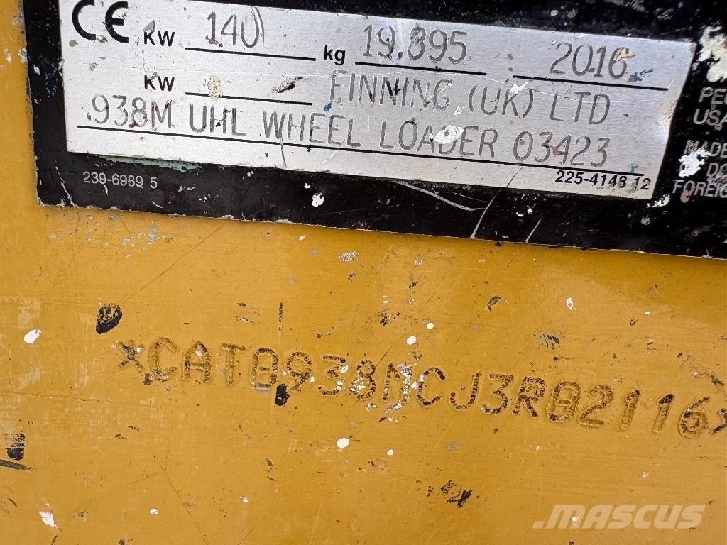 CAT 938 M Iekrāvēji uz riteņiem