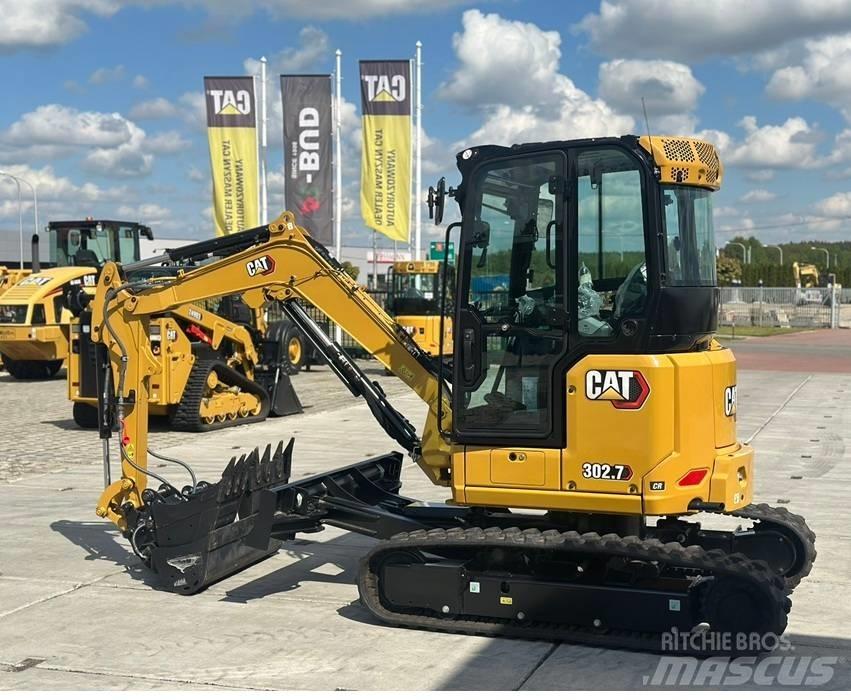 CAT 302.7 CR Mini ekskavatori < 7 t