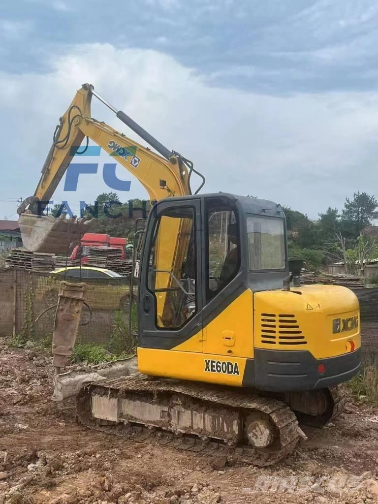 XCMG XE 60 DA Kāpurķēžu ekskavatori