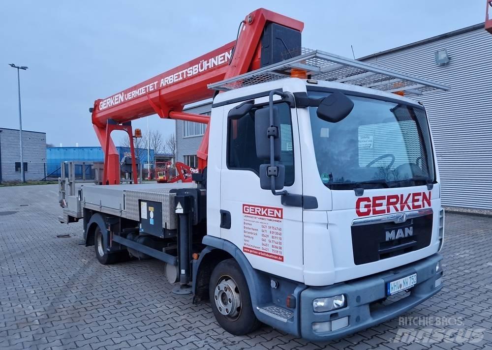 Ruthmann T330 Pacēlāji uz automašīnas bāzes