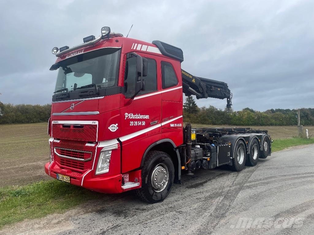 Volvo FH 500 Smagās mašīnas ar celtni