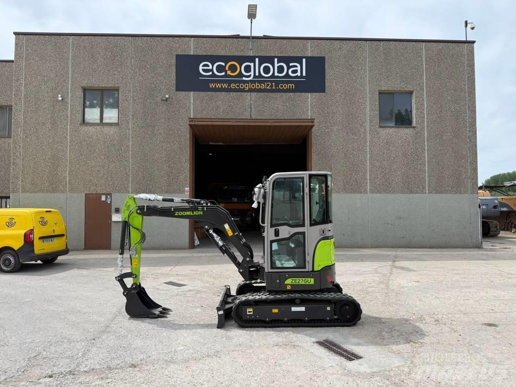 Zoomlion ZE27 GU Mini ekskavatori < 7 t