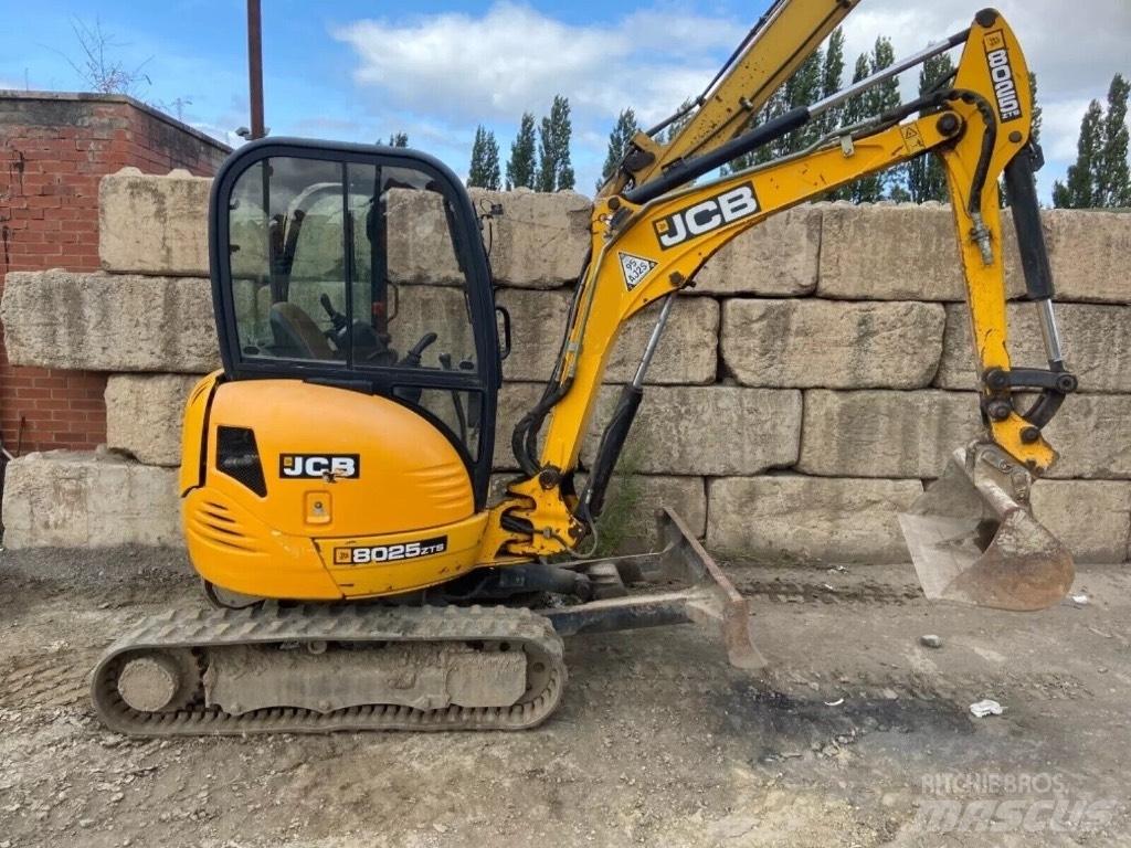 JCB 8025 ZTS Mini ekskavatori < 7 t