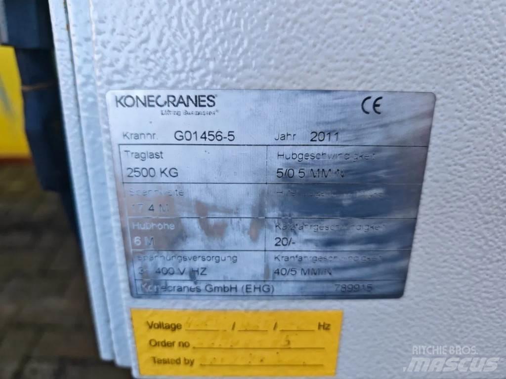 Konecranes 2.5 Ton Gaisvadu un portālceltņi