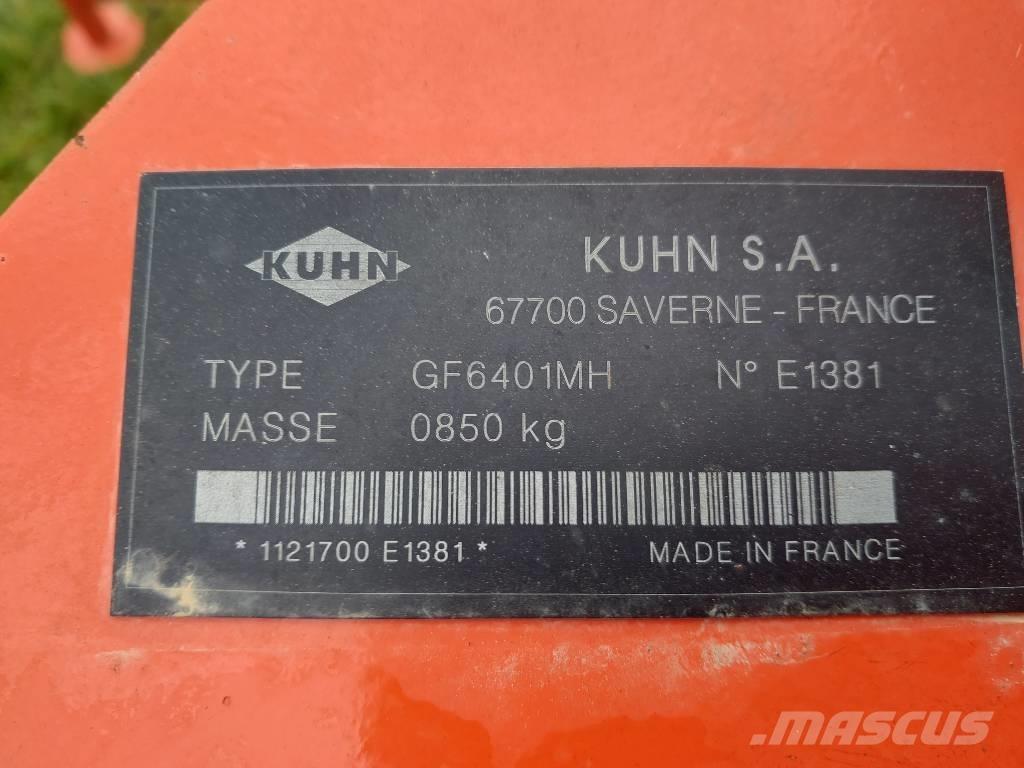 Kuhn GF 6401 M H Grābekļi un siena ārdītāji