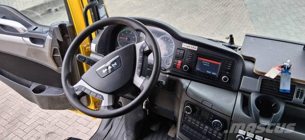 MAN TGS 35.480 Kombinētās vakumsūkņa mašīnas