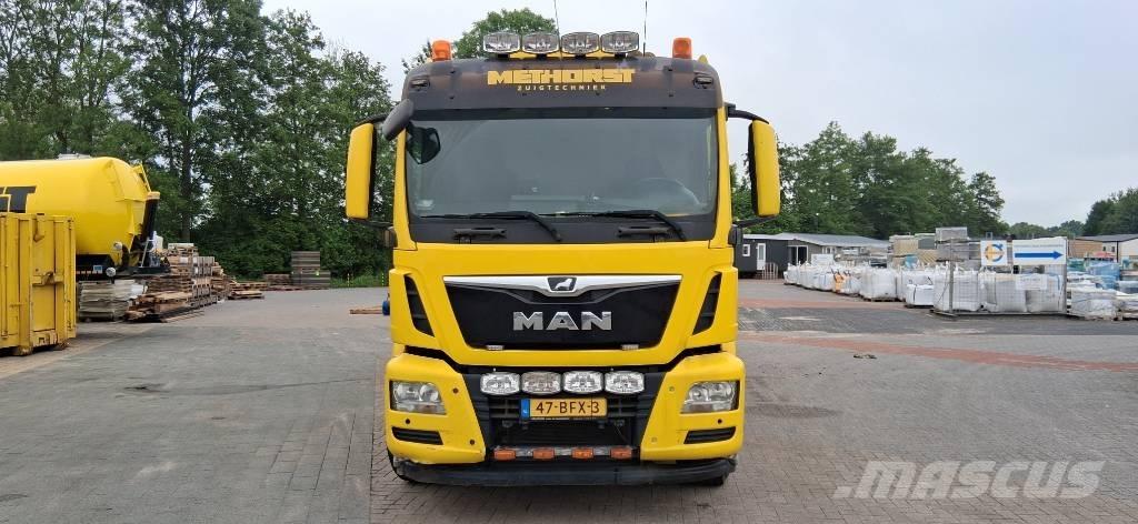 MAN TGS 35.480 Kombinētās vakumsūkņa mašīnas