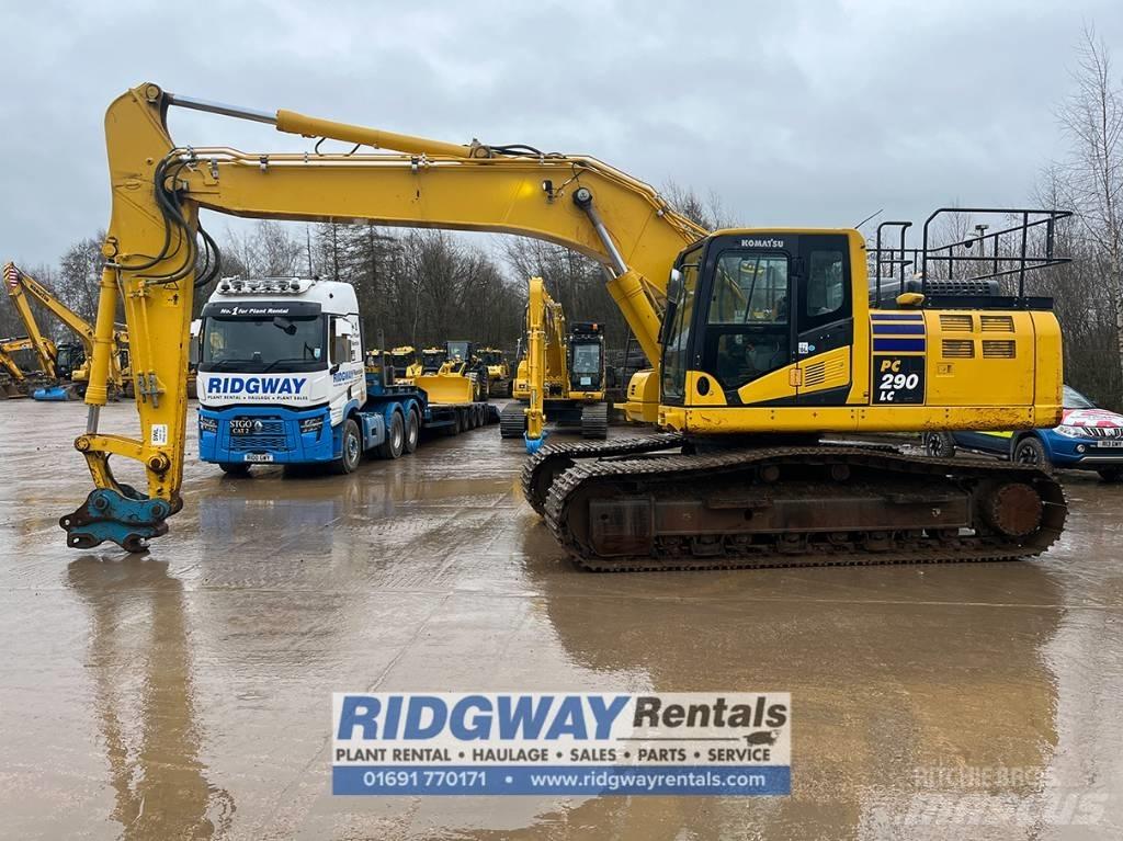 Komatsu PC290LC-11 Kāpurķēžu ekskavatori