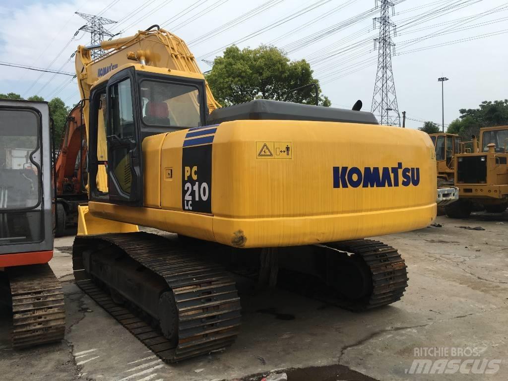 Komatsu PC 210-7 Kāpurķēžu ekskavatori