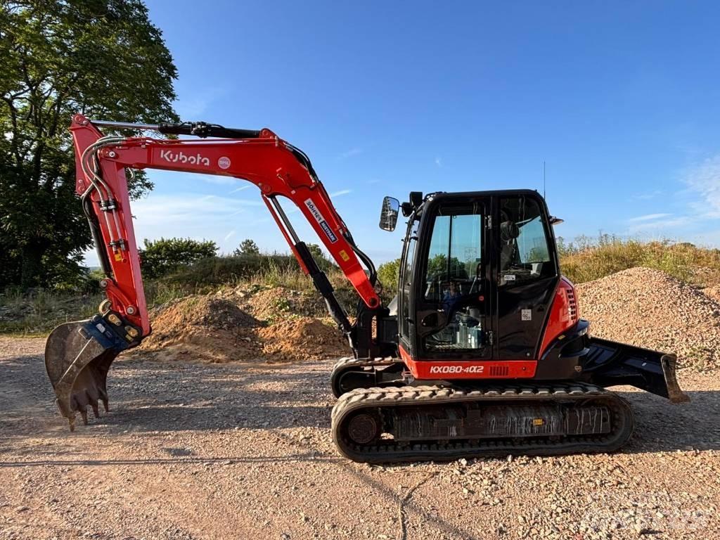 Kubota KX 080-4 Mini ekskavatori < 7 t