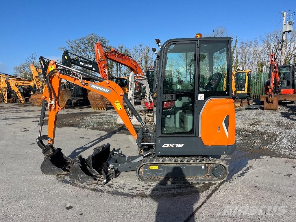 Doosan DX 19 Mini ekskavatori < 7 t