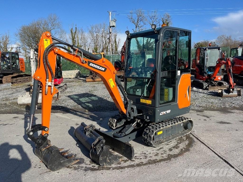 Doosan DX 19 Mini ekskavatori < 7 t