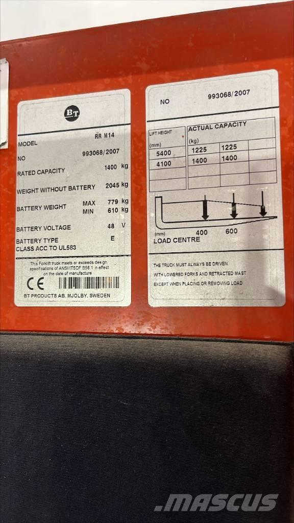 BT RR M 14 Lielaugstuma pārvadātājs
