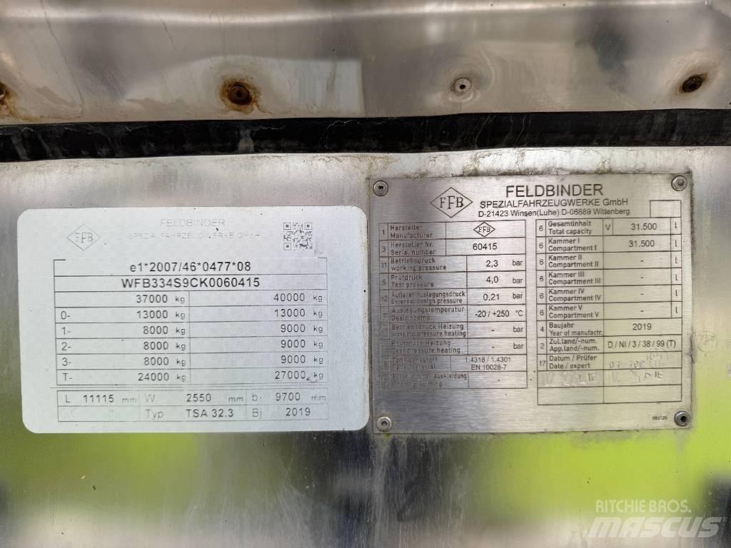 Feldbinder TSA 32.3 Autocisternas