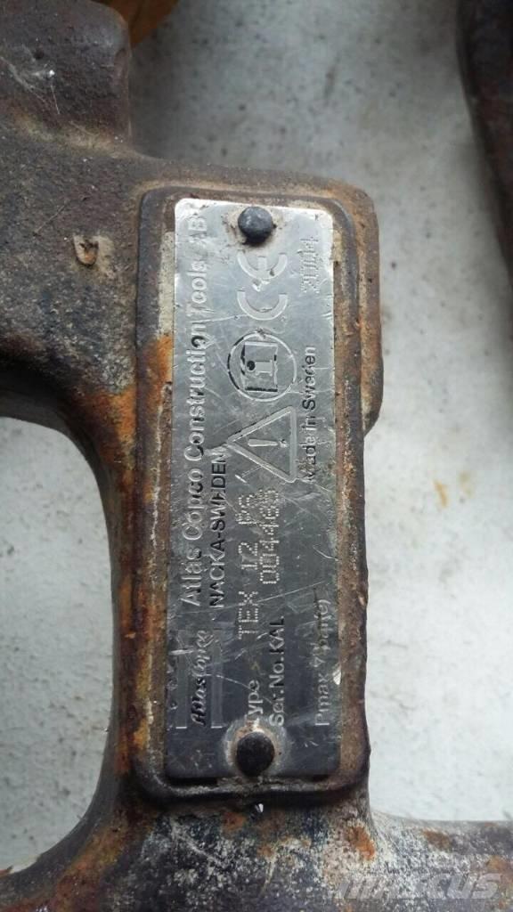 Atlas Copco TEX 250 Āmuri/Drupinātāji