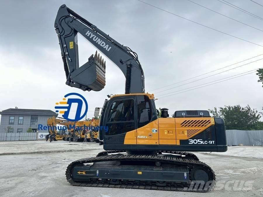 Hyundai R305LC-9T Kāpurķēžu ekskavatori