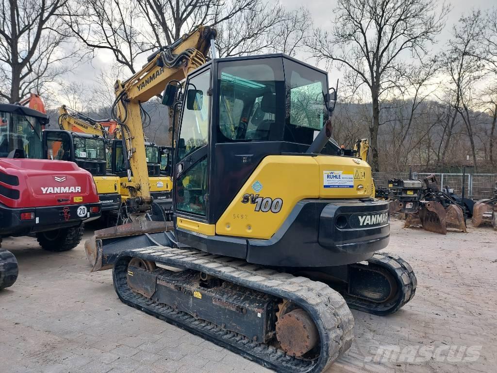 Yanmar SV 100 Vidēja lieluma ekskavatori 7 t - 12 t