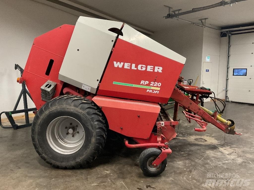Welger RP220 PROFI Rituļu preses