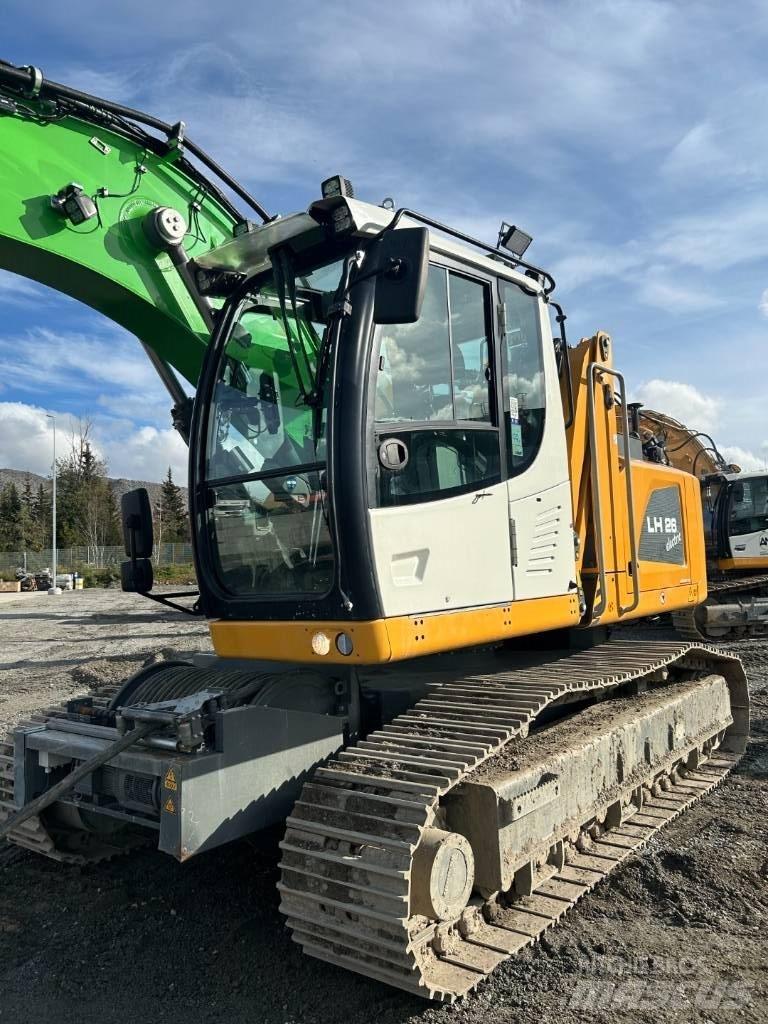 Liebherr LH 26 EC Kāpurķēžu ekskavatori