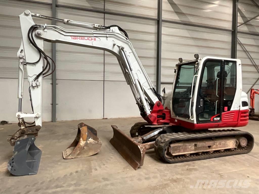 Takeuchi TB 290 Vidēja lieluma ekskavatori 7 t - 12 t