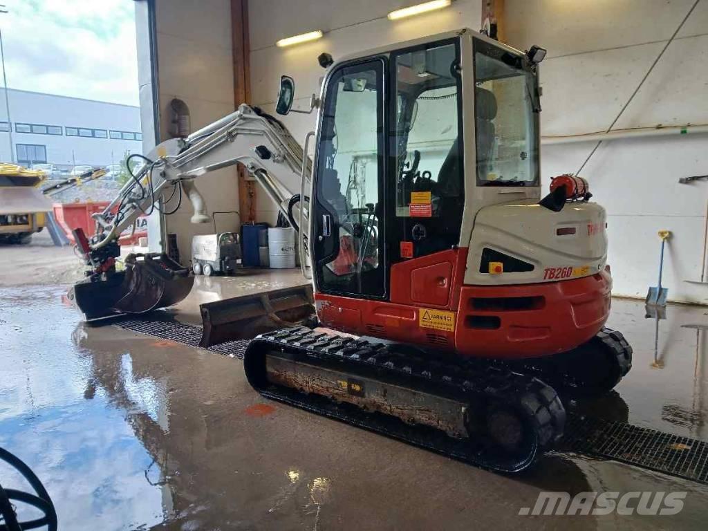 Takeuchi TB 260 Mini ekskavatori < 7 t