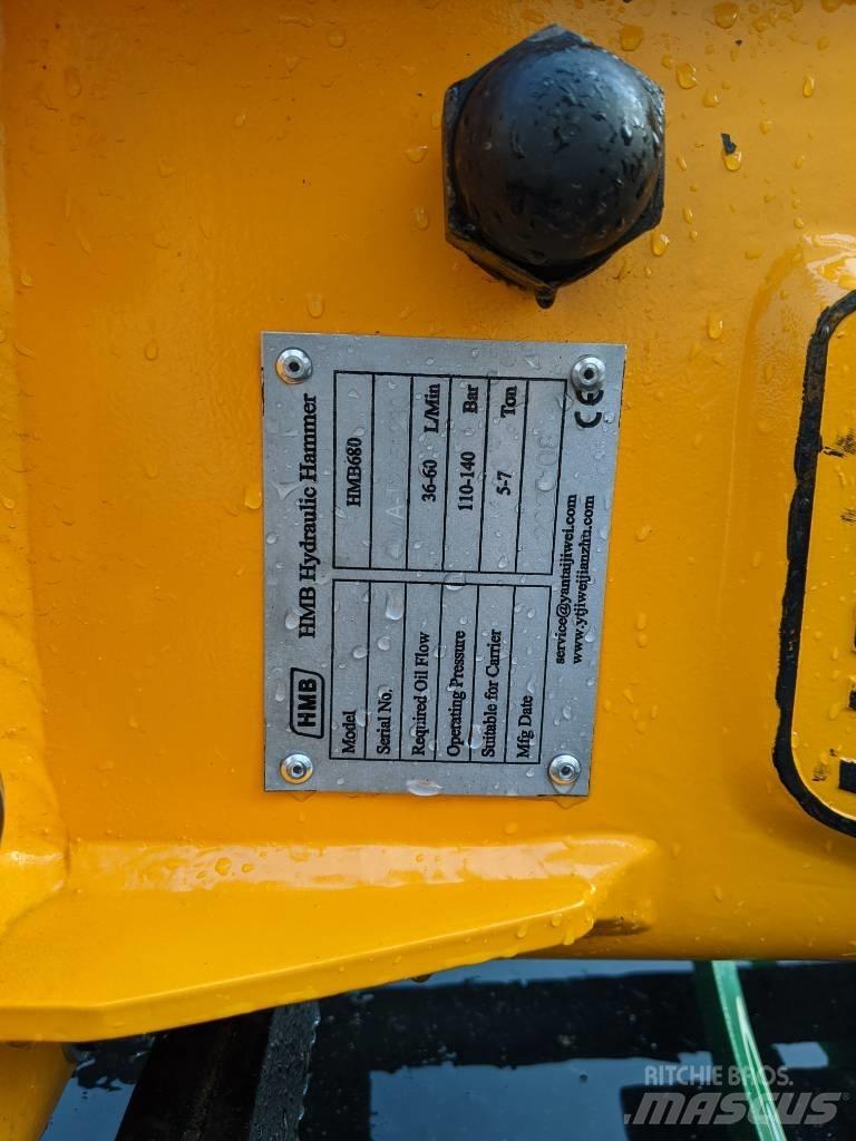  Hanmen HMB680 Āmuri/Drupinātāji