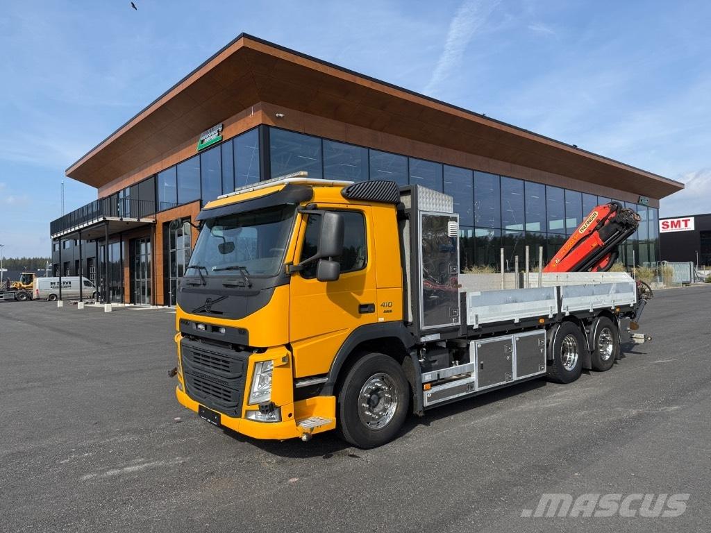 Volvo FM410 Smagās mašīnas ar celtni