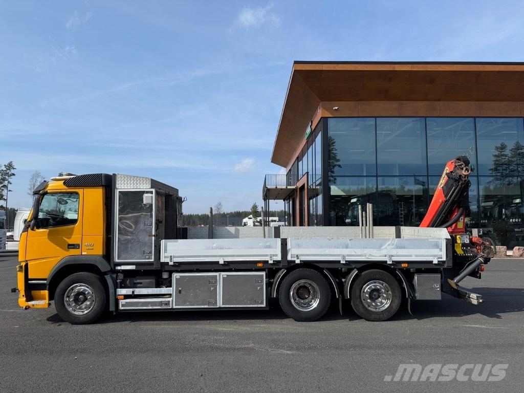 Volvo FM410 Smagās mašīnas ar celtni