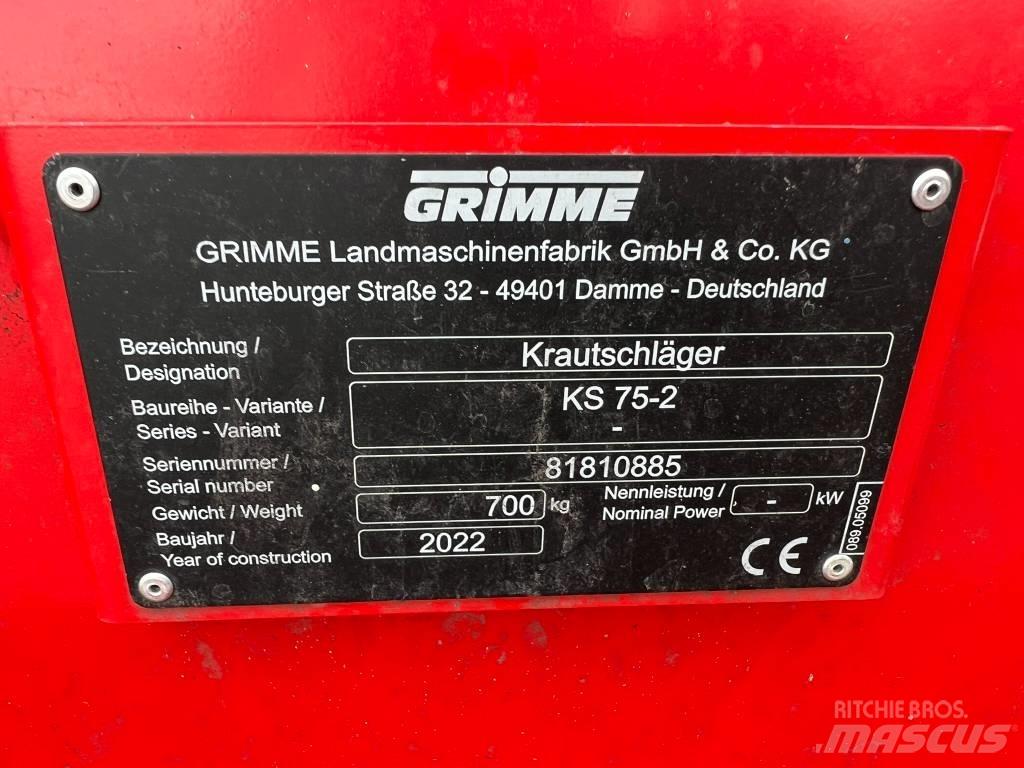 Grimme KS 75-2 Kartupeļu lakstu kombaini