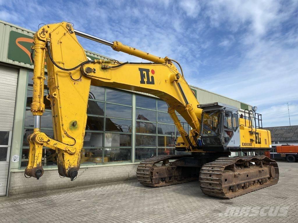 Hitachi EX 800-5 Kāpurķēžu ekskavatori