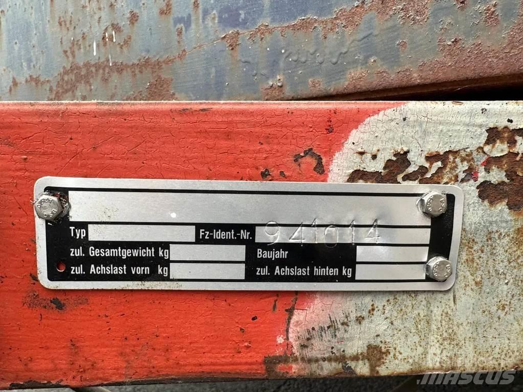  Zelfbouw Oprijkar Citas piekabes