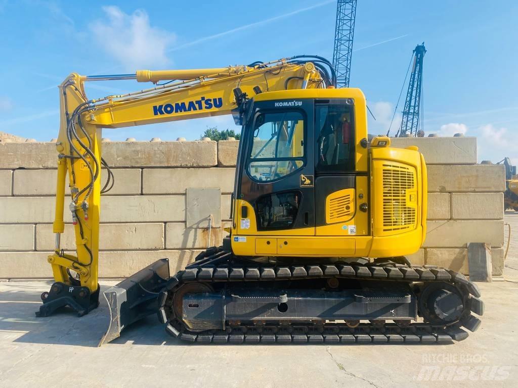 Komatsu pc138us-11eo Kāpurķēžu ekskavatori