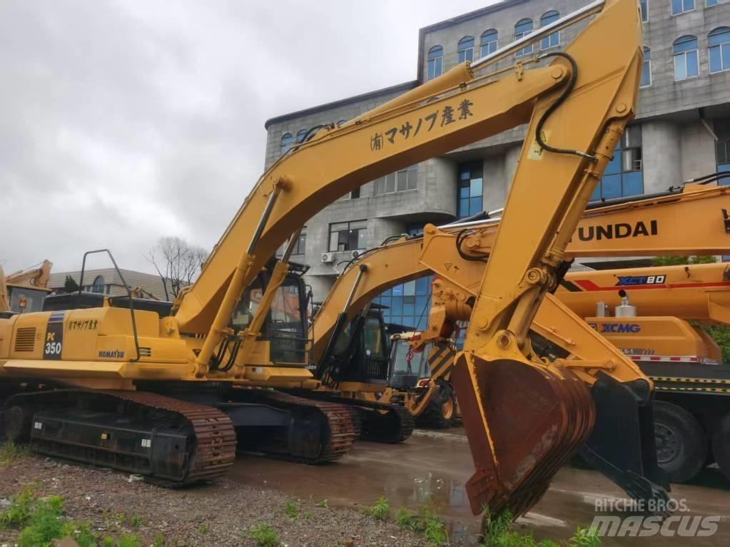 Komatsu PC 350 Kāpurķēžu ekskavatori