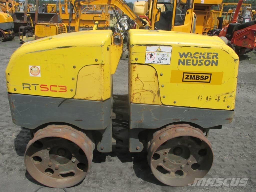 Wacker Neuson RTSC 3 Divvalču grunts veltņi