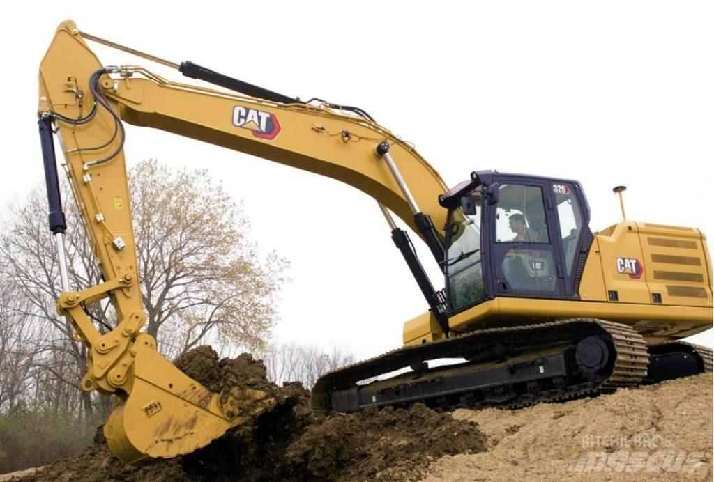 CAT 326 F UTHYRES Kāpurķēžu ekskavatori