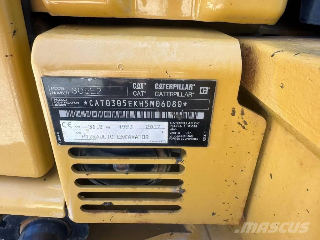 CAT 305 Mini ekskavatori < 7 t