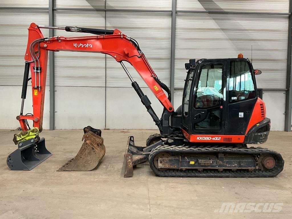 Kubota KX 080-4 A 2 Vidēja lieluma ekskavatori 7 t - 12 t