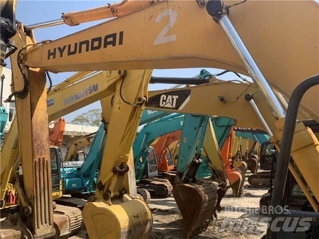 Hyundai R215-7 Kāpurķēžu ekskavatori