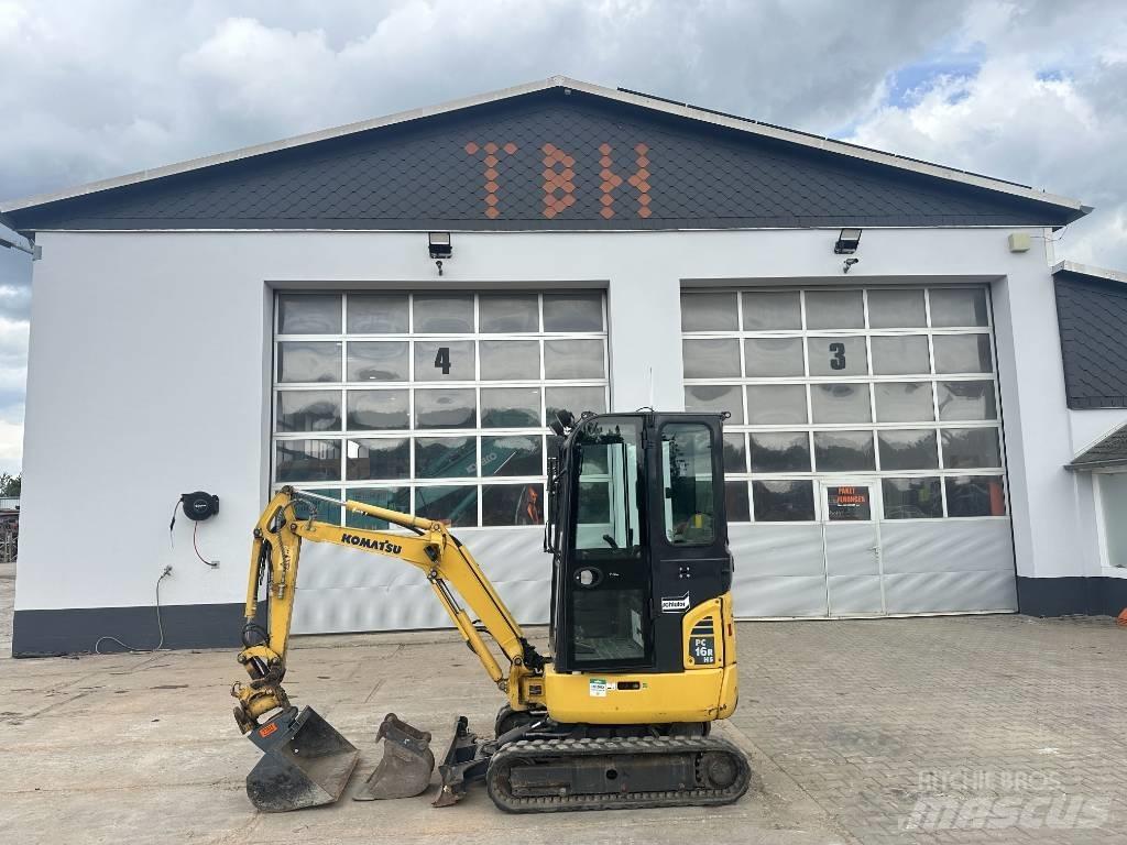 Komatsu PC 16 R-3HS Mini ekskavatori < 7 t