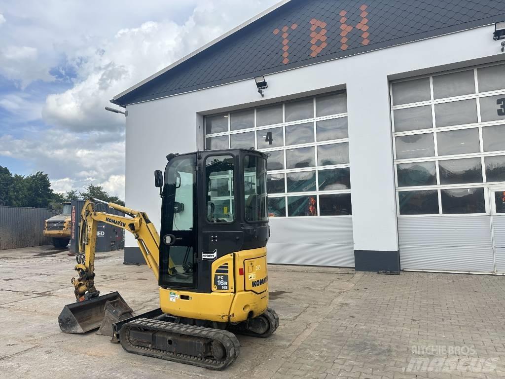Komatsu PC 16 R-3HS Mini ekskavatori < 7 t