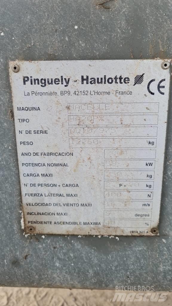 Haulotte HA 20 PX Strēles pacēlāji