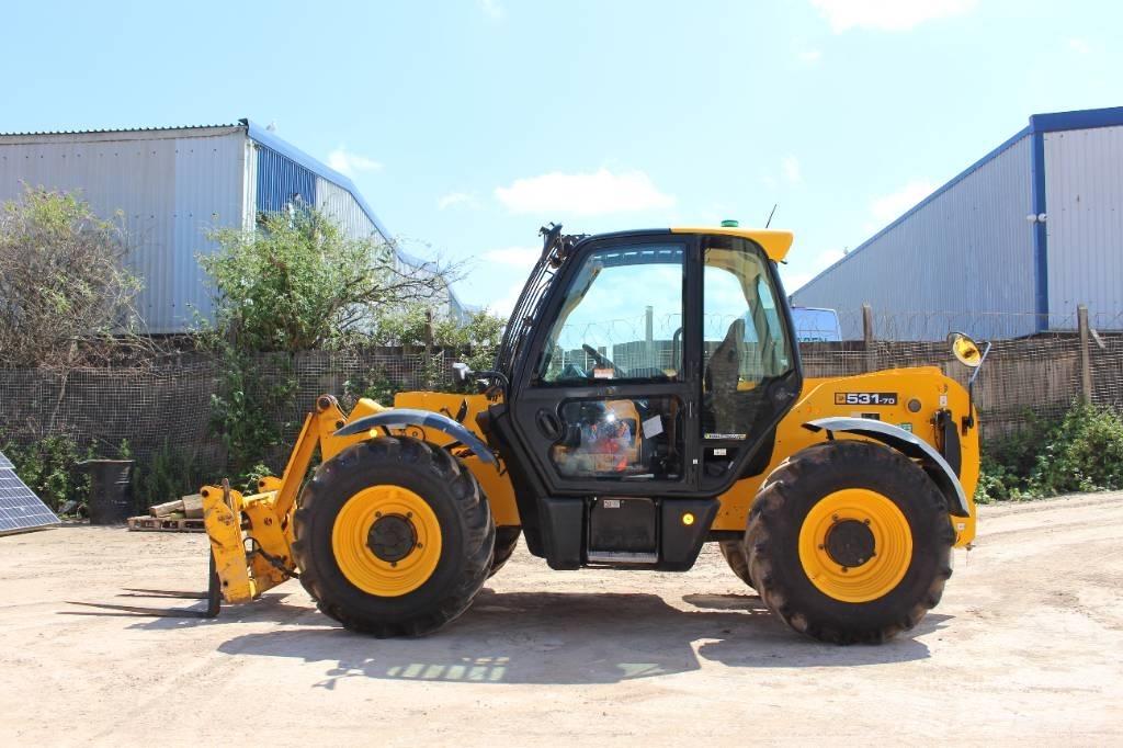 JCB 531-70 Teleskopiskie manipulatori