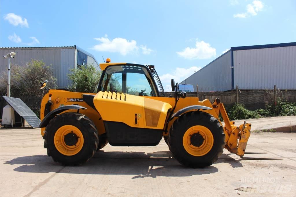 JCB 531-70 Teleskopiskie manipulatori