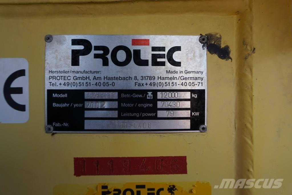 Protec Boxer 111 Vienvalča grunts veltņi