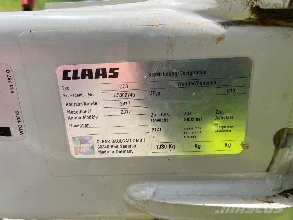 CLAAS Volto 800 Grābekļi un siena ārdītāji