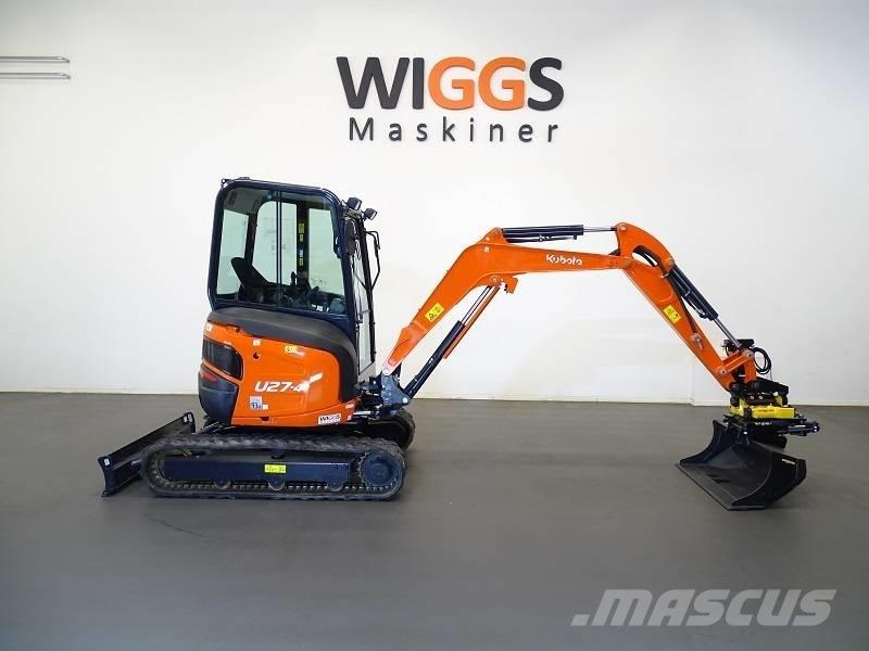 Kubota U 27-4 Mini ekskavatori < 7 t