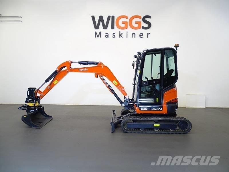 Kubota U 27-4 Mini ekskavatori < 7 t